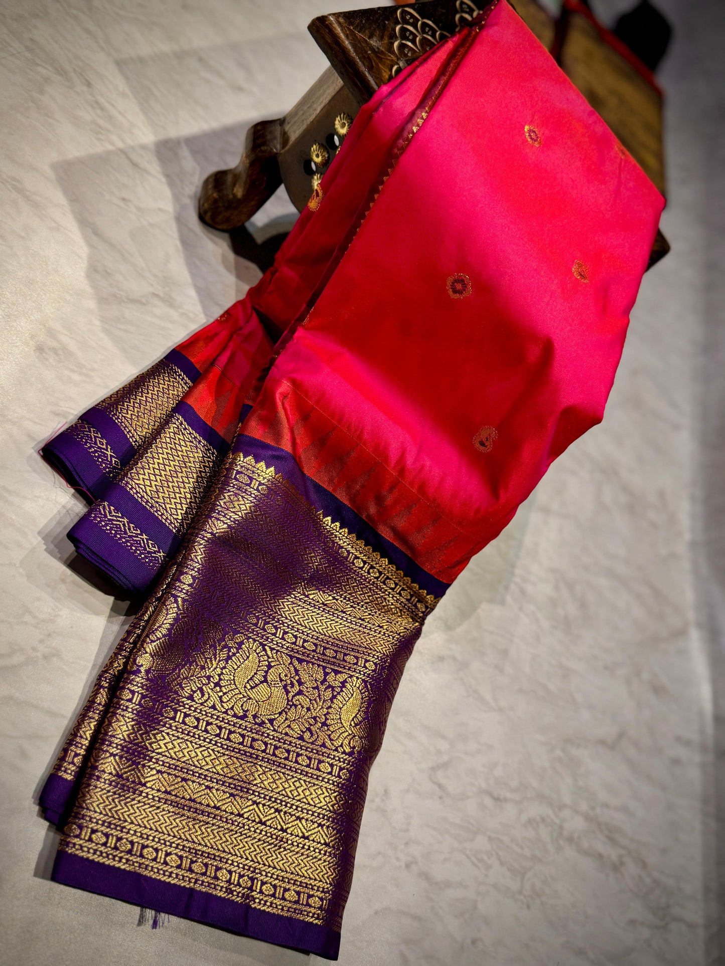 Kanchi Gadwal Pattu Saree