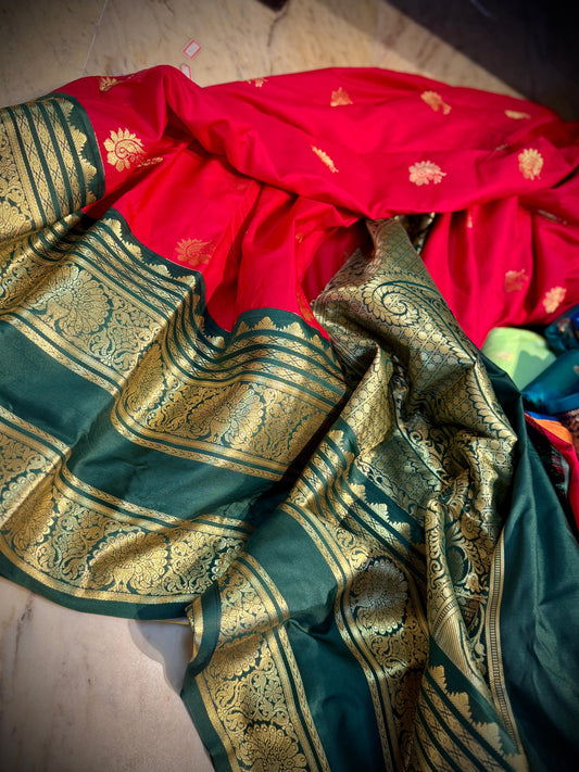 Kanchi Gadwal Pattu Saree