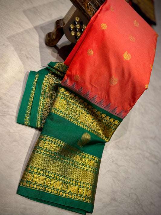 Kanchi Gadwal Pattu Saree