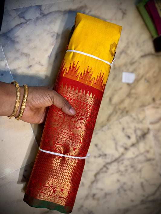 Kanchi Gadwal Pattu Saree