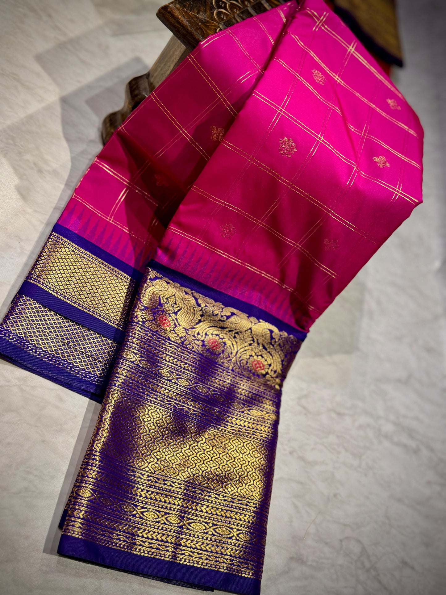 Kanchi Gadwal Pattu Saree