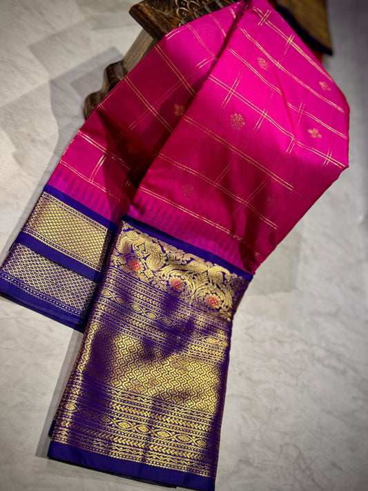 Kanchi Gadwal Pattu Saree