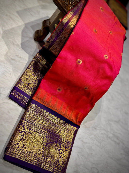 Kanchi Gadwal Pattu Saree