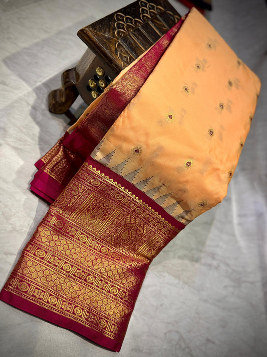 Kanchi Gadwal Pattu Saree