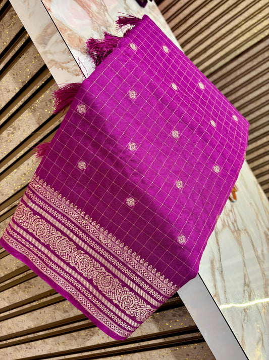 Kanchi Gadwal Pattu Saree