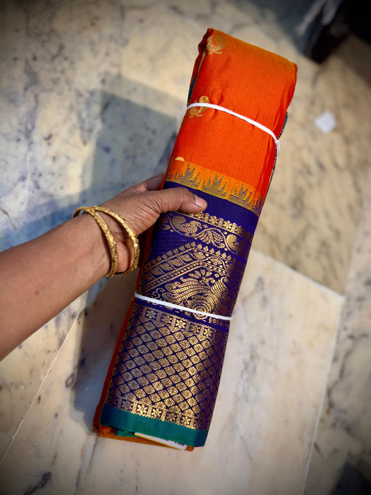Kanchi Gadwal Pattu Saree