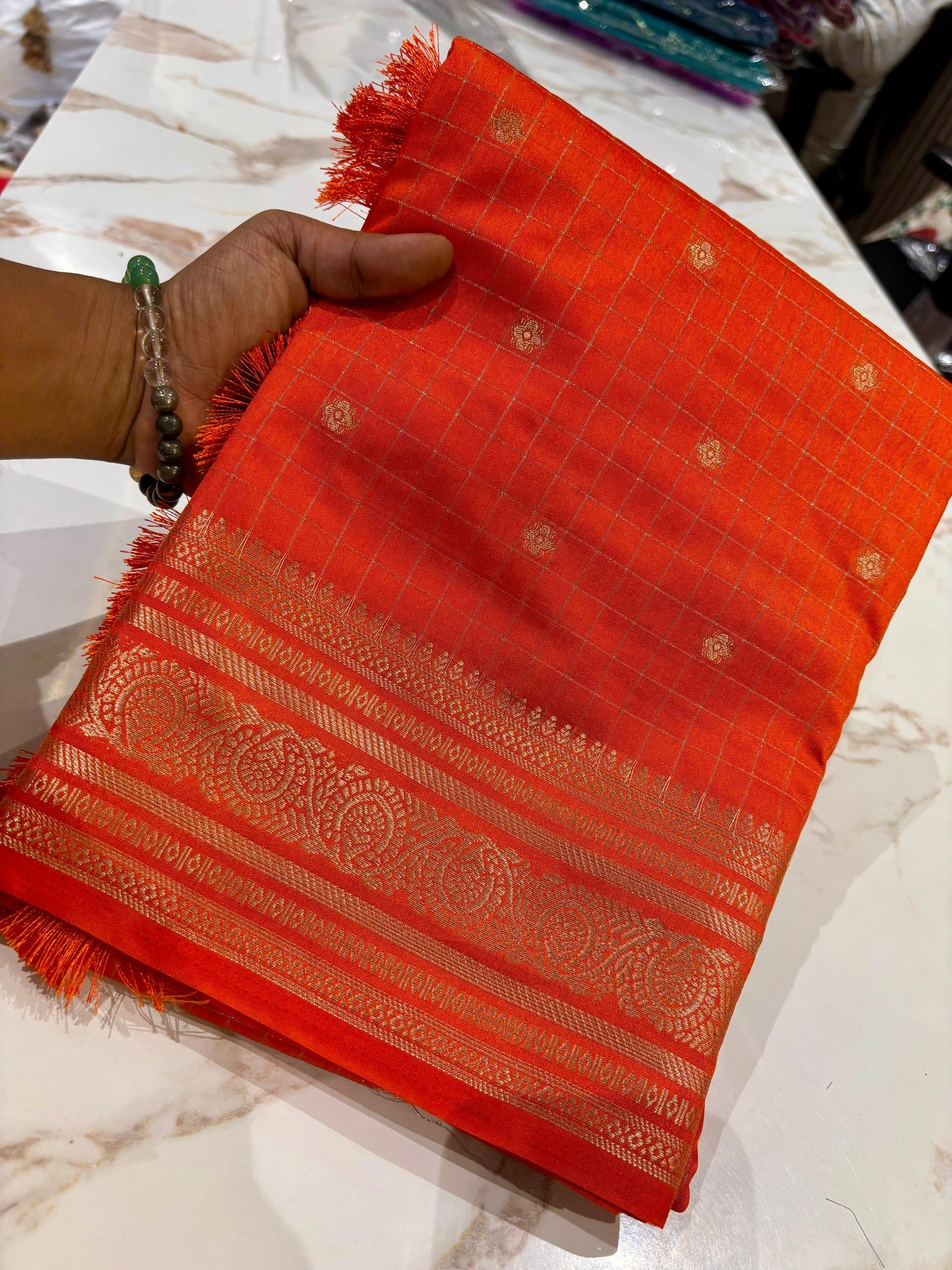 Kanchi Gadwal Pattu Saree