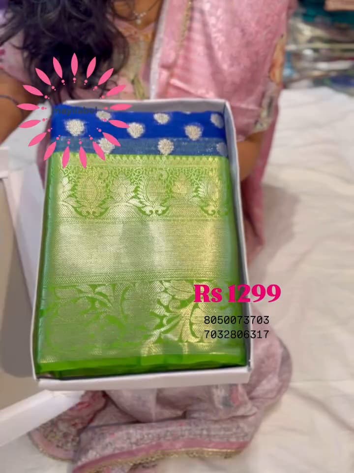 Kanchi Kora Pattu Saree 
Budget Saree
Nice Saree