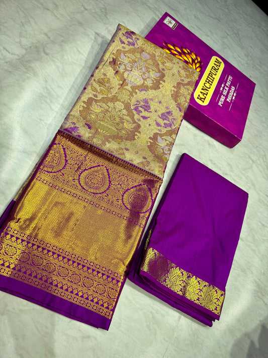 Adult Kanchi Pattu Lehenga Material