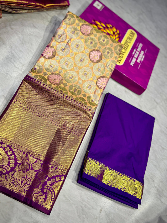 Adult Kanchi Pattu Lehenga Material