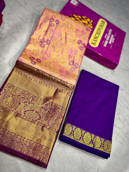 Adult Kanchi Pattu Lehenga Material