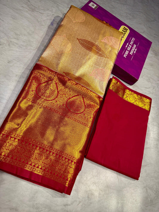 Adult Kanchi Pattu Lehenga Material