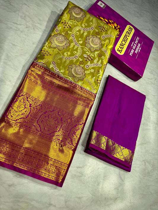 Adult Kanchi Pattu Lehenga Material