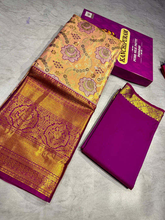 Adult Kanchi Pattu Lehenga Material