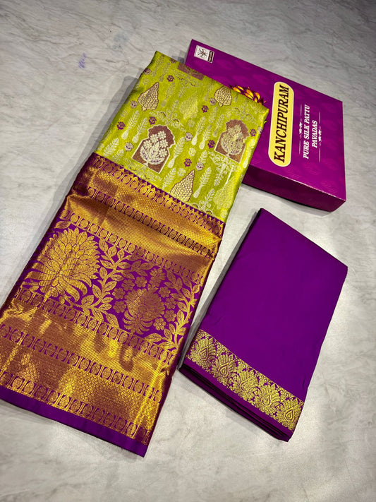 Adult Kanchi Pattu Lehenga Material