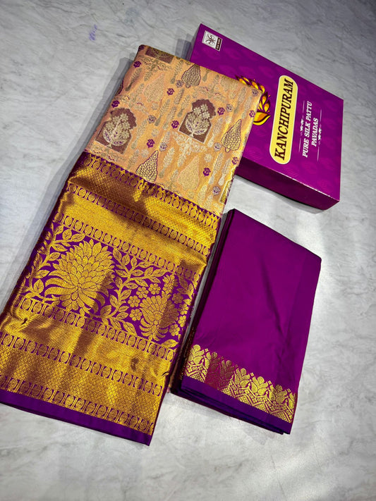 Adult Kanchi Pattu Lehenga Material