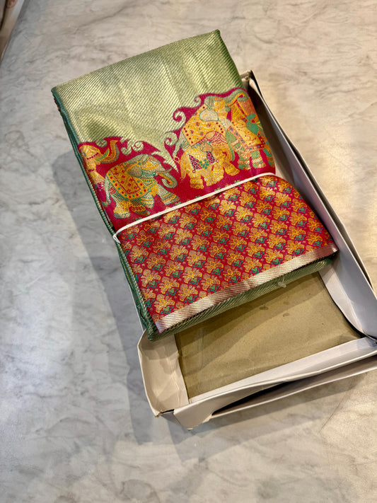 Kanchi Pattu Saree