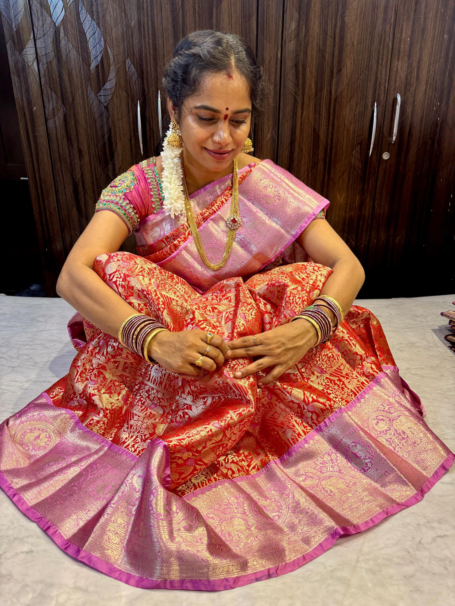 Kanchi Banarasi Pattu Saree