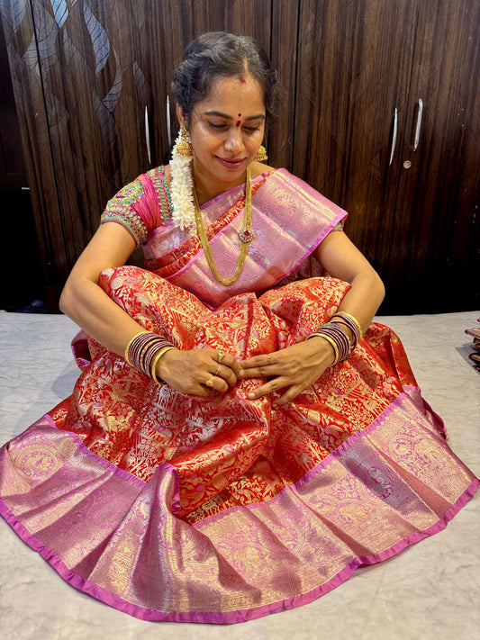 Kanchi Banarasi Pattu Saree