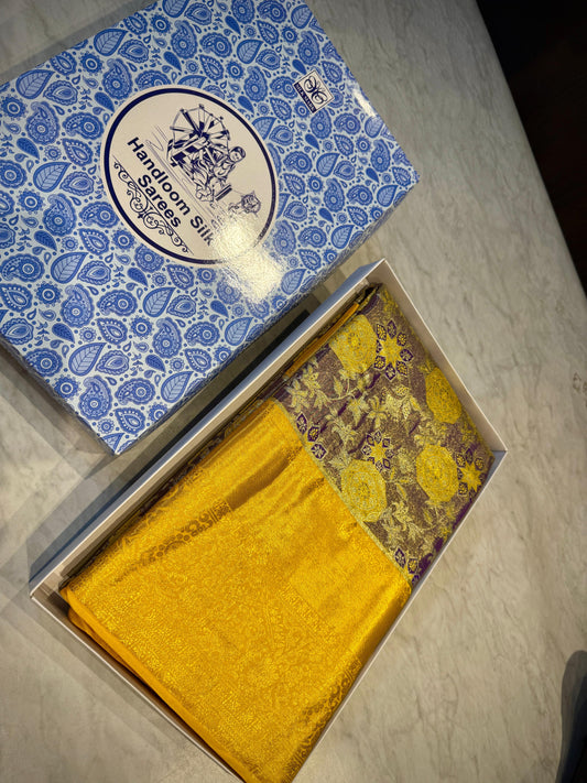 Kanchipuram Meena Weaving Saree