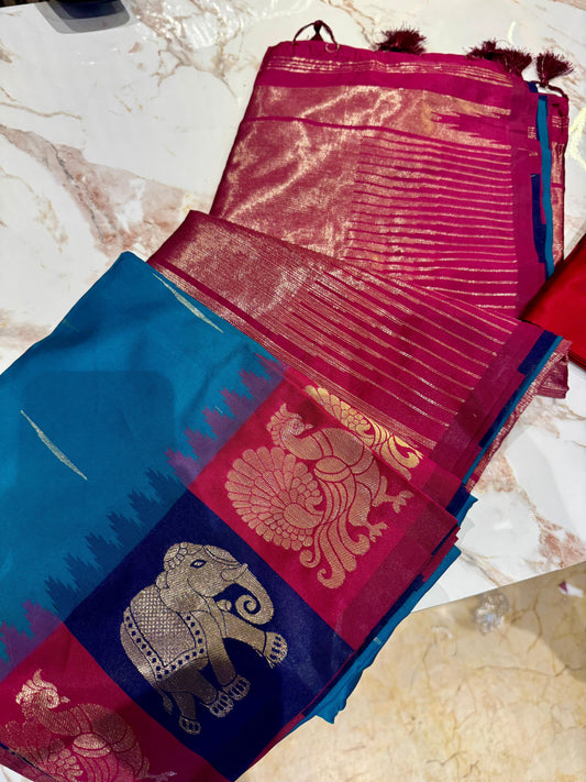 Katan Gadwal Saree