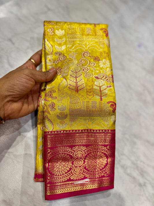 Kid's Wear Kanchi Pattu Lehenga