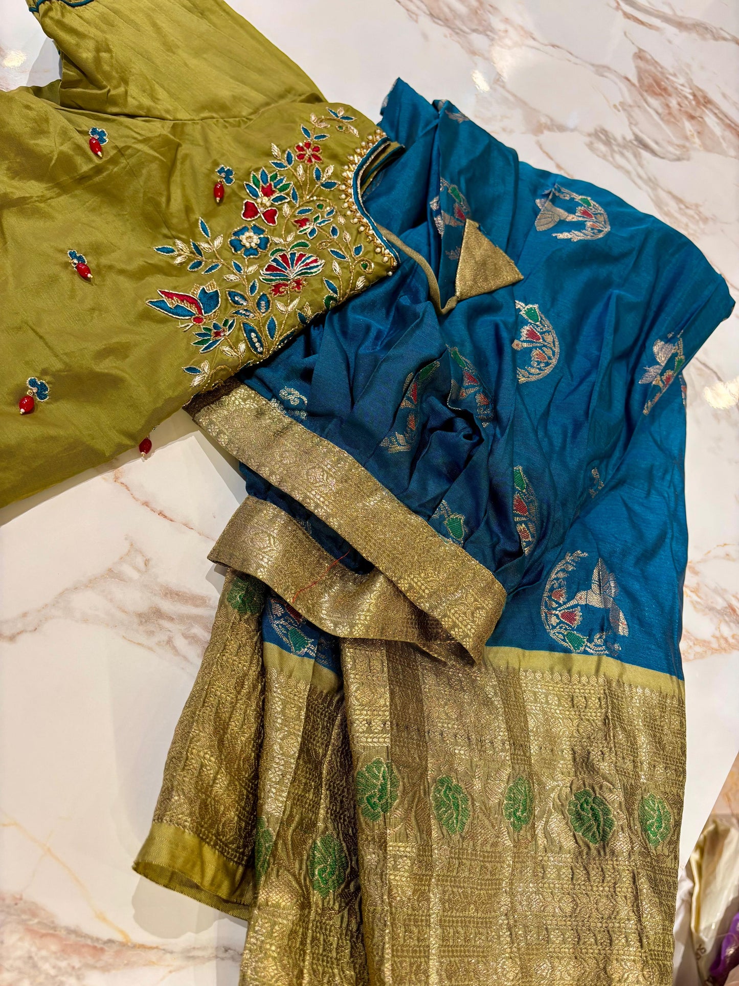 Kids Kanchi Pattu Lehenga