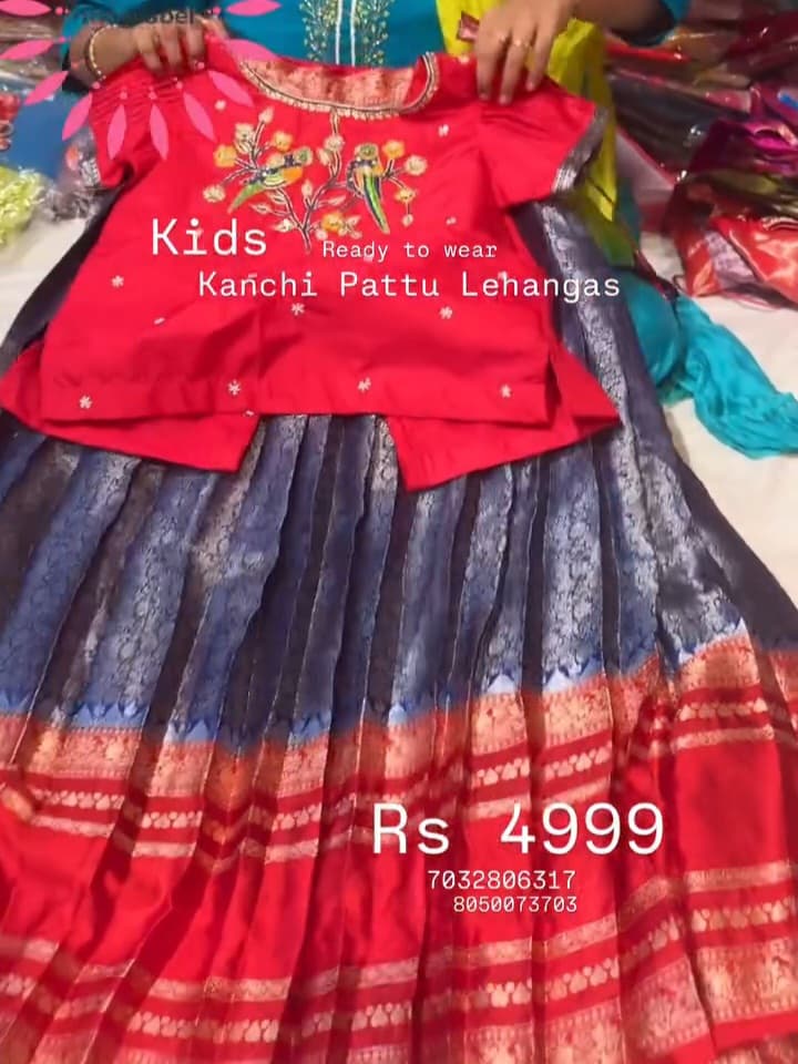 Kids Kanchi Pattu Lehenga
Kanchi Pattu Lehenga
Pattu Lehenga
Lehenga
Budget Lehenga
Nice Lehenga
Gift for Mother Present for Mother
Gift for mom Present for Mom
Gift for Gf  Present for Gf