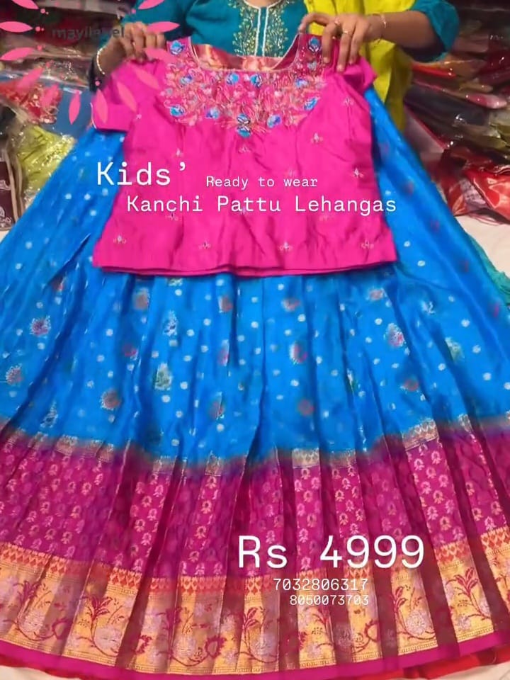 Kids Kanchi Pattu Lehenga
Kanchi Pattu Lehenga
Pattu Lehenga
Lehenga
Budget Lehenga
Nice Lehenga
Gift for Mother Present for Mother
Gift for mom Present for Mom
Gift for Gf  Present for Gf