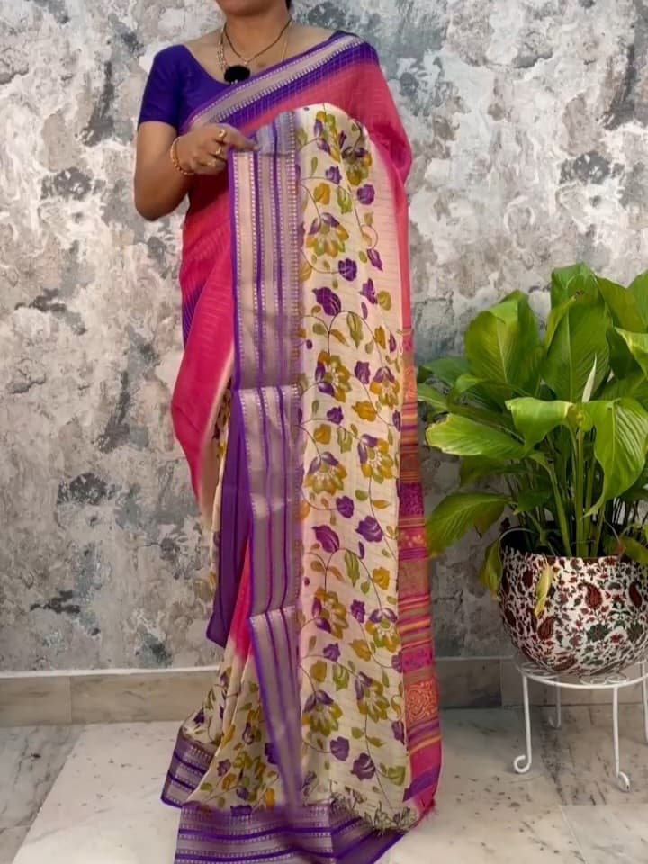 Kora Silk Saree