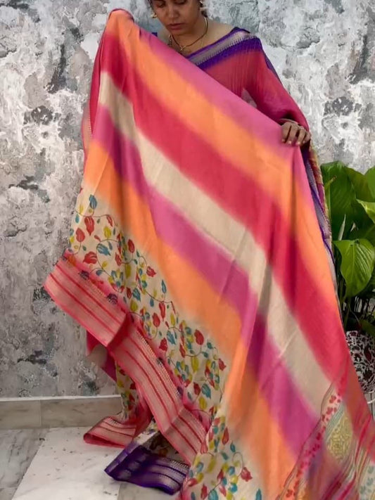 Kora Silk Saree