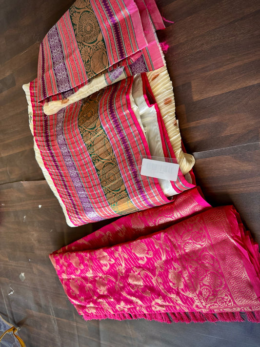 Semi Stiched Lehenga Discount Sale