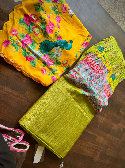 Semi Stitched Lehenga Discount Sale