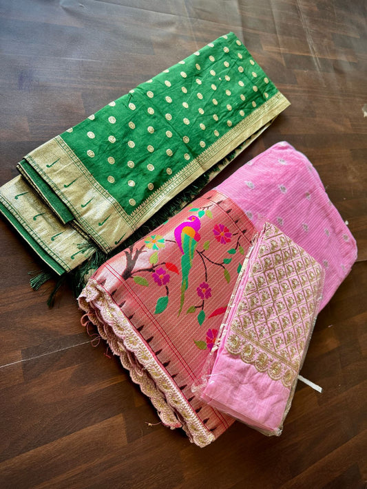 Semi Stiched Lehenga Discount Sale
