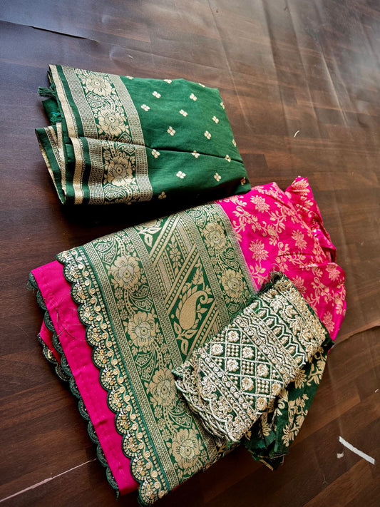 Semi Stitched Lehenga Discount Sale