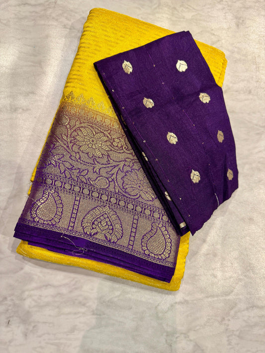 Lenin Dupion Pattu Saree