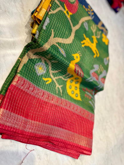 Mangalagiri Silk Saree