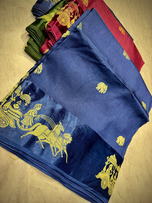 Mango Georgette Saree