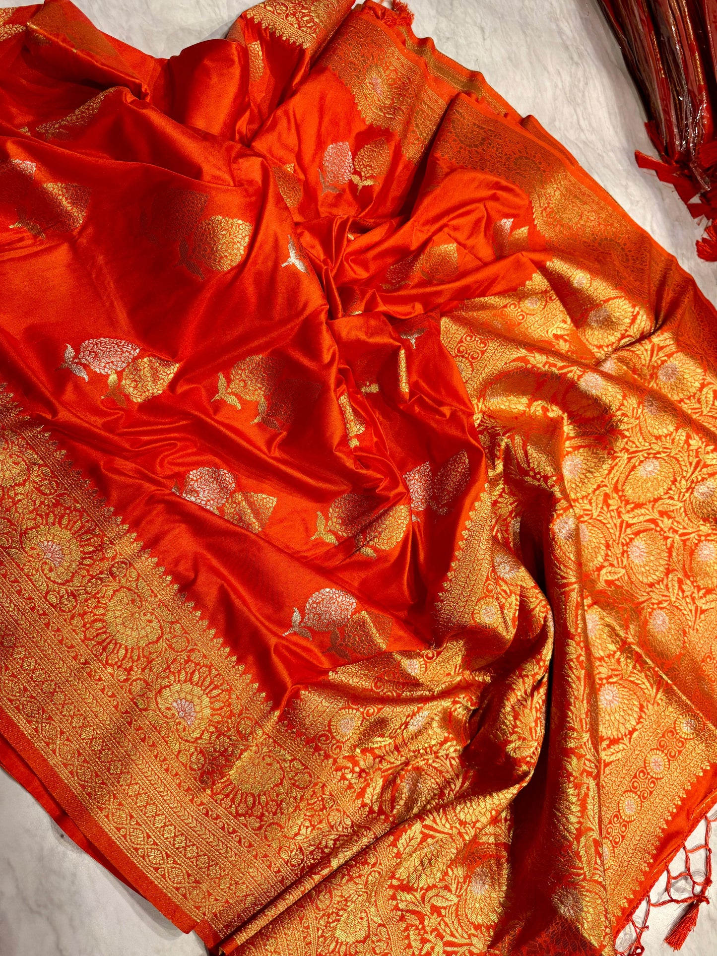 Mango Rawe Banarasi Saree