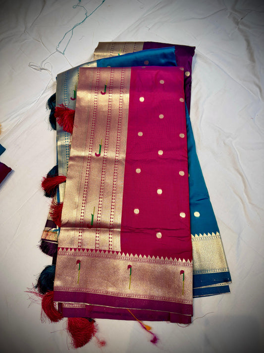 Meena Paithani Pattu Saree