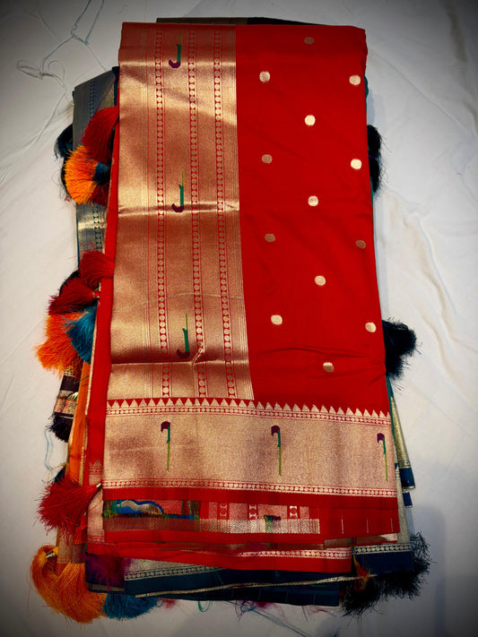 Meena Paithani Pattu Saree