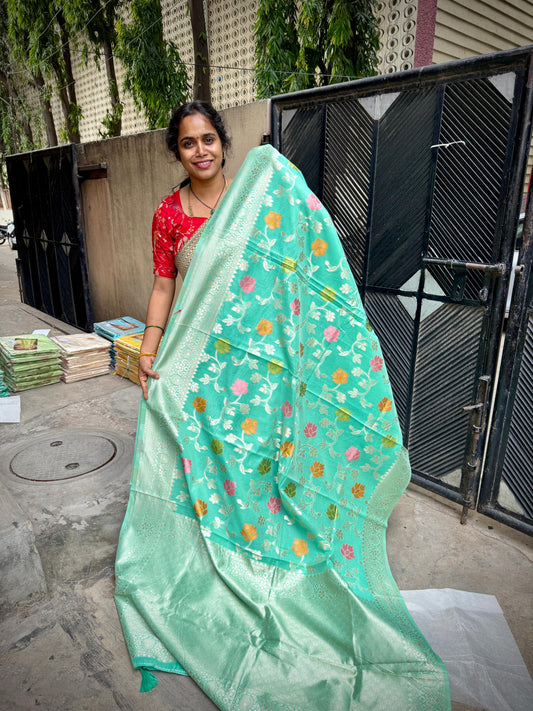 Meenakari Kota Silk Saree