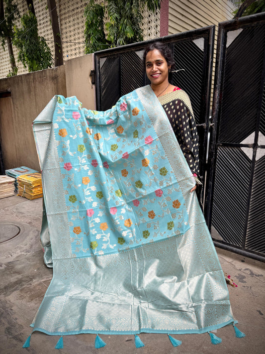 Meenakari Kota Silk Saree