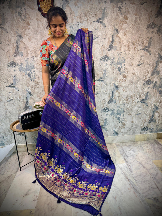 Moonga Pattu Saree