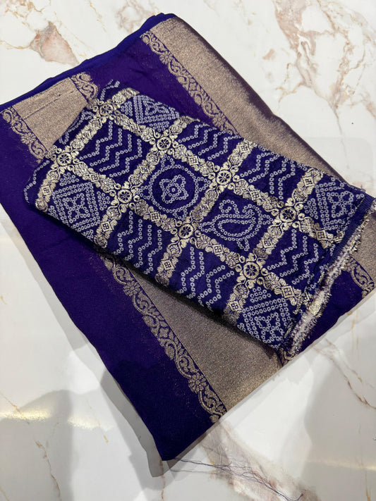 Moonga Silk Saree