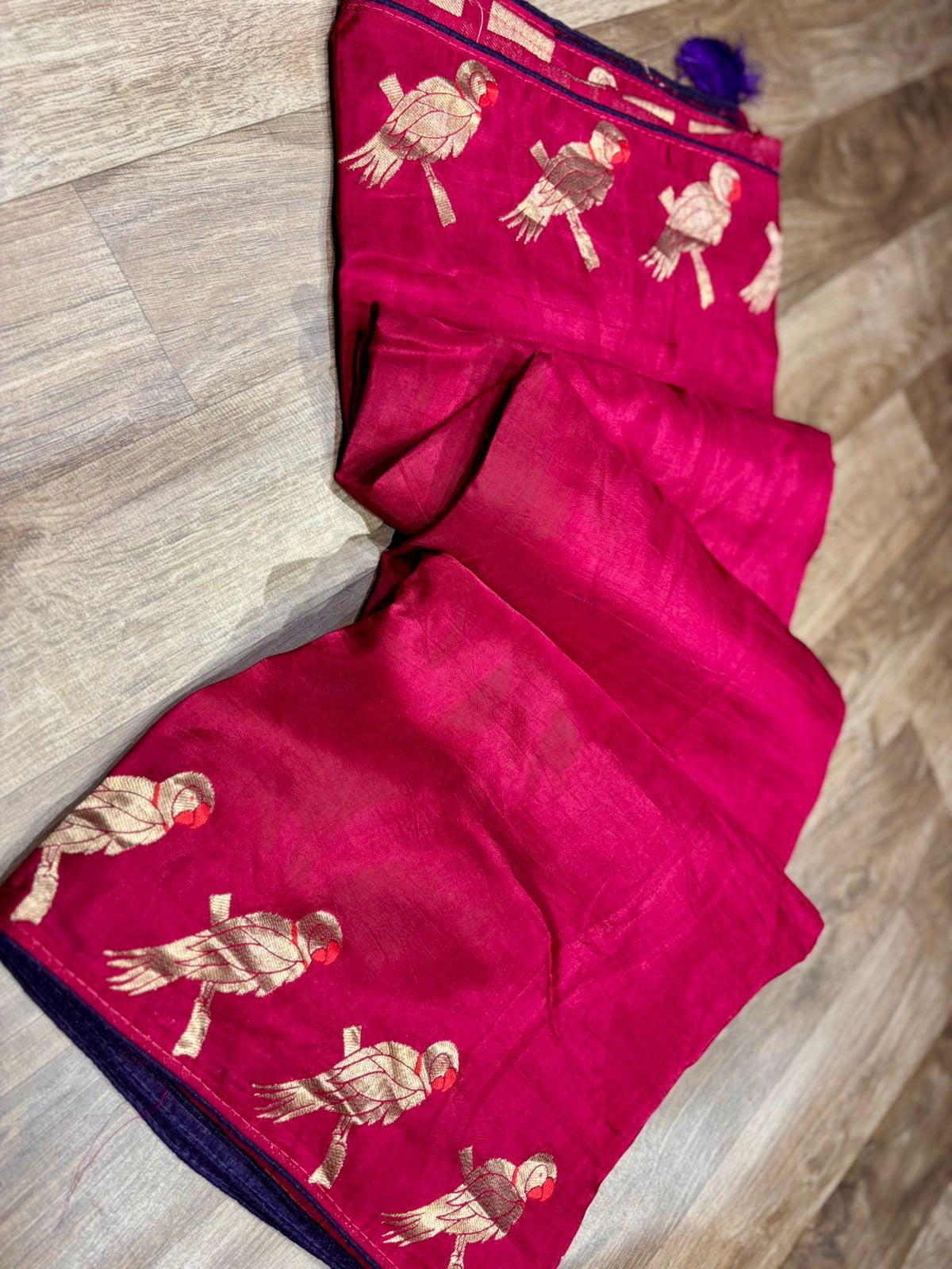 Moonga Silk Saree