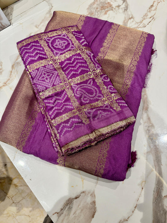 Moonga Silk Saree