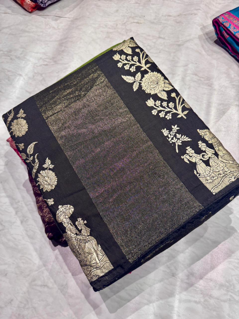 Moonga Silk Saree