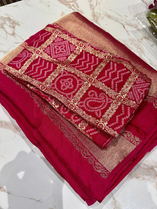 Moonga Silk Saree