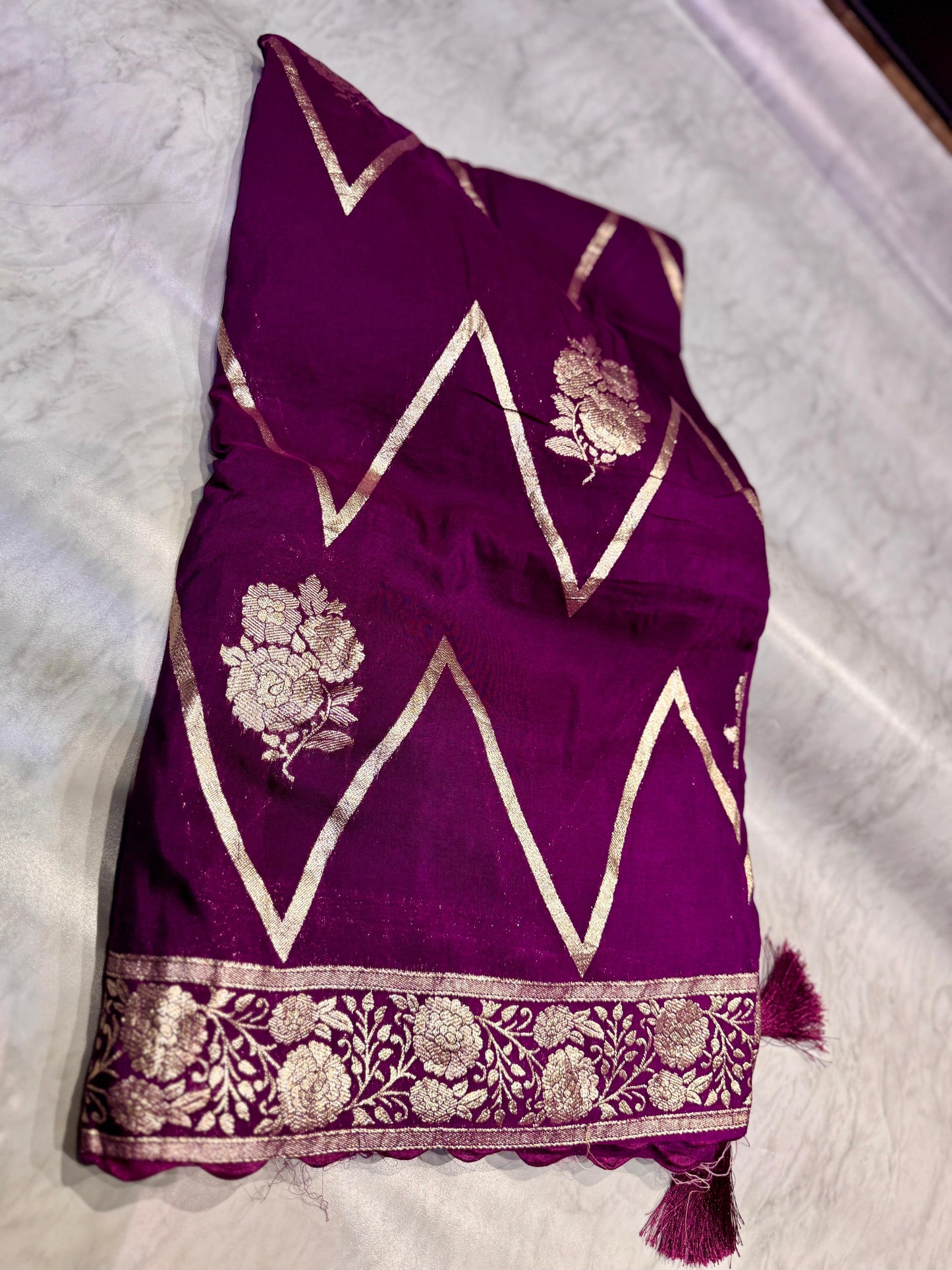 Moonga Silk Saree